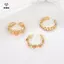 Nhẫn nơ zircon hình trái tim hồng, style Boho K-pop Y2K cổ điển, phù hợp làm quà tặng