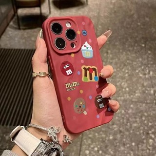 Dành Cho IPhone17161514131211ProMax X XR XS Max 7 8 Plus Phim hoạt hình M Bean Series Pleated Shell