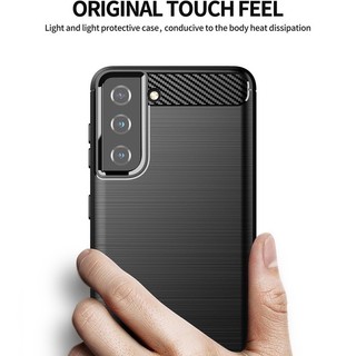 Sợi Carbon Cho Samsung Galaxy S25 S24 S23 S22 S21 S20 S10 FE Plus Ultra Note 20 10 9 Ultra Plus Lite Ốp Điện Thoại TPU Mềm Sang Trọng Silicon Chống Sốc