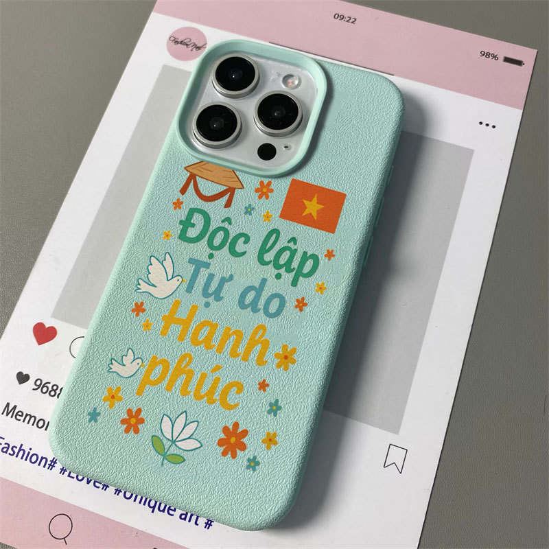 Ốp điện thoại kết cấu da mềm bảo vệ camera thích hợp cho iP 7/8/Plus/X/XS/11/12/13/14/15/16/17/Pro/Max/Air