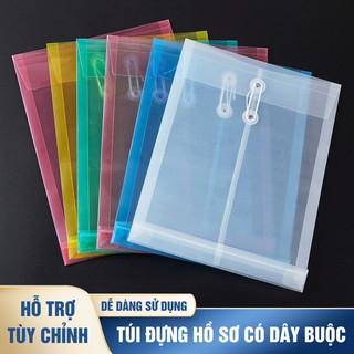 Túi Đựng Tài Liệu A4 Trong Suốt – Bộ 30 Túi Hồ Sơ Chất Liệu Bền Đẹp, Phân Loại Giấy Tờ Dễ Dàng Cho Văn Phòng