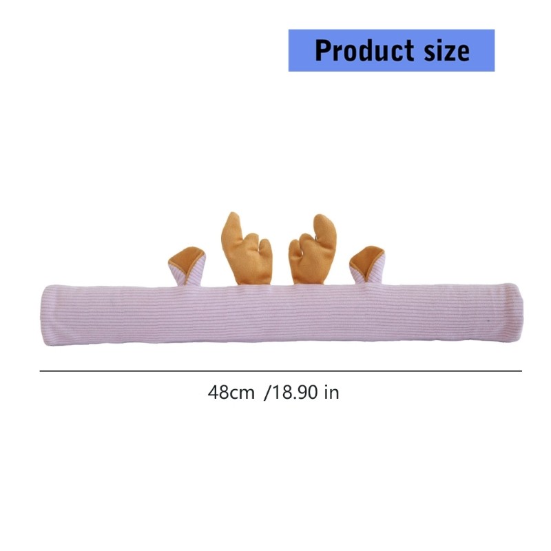 ELEGA Dễ Dàng Vệ Sinh Xe Đẩy Grip Cover Case Thiết Kế Hoạt Hình 3D Chức Năng Âm Thanh Mềm Mại