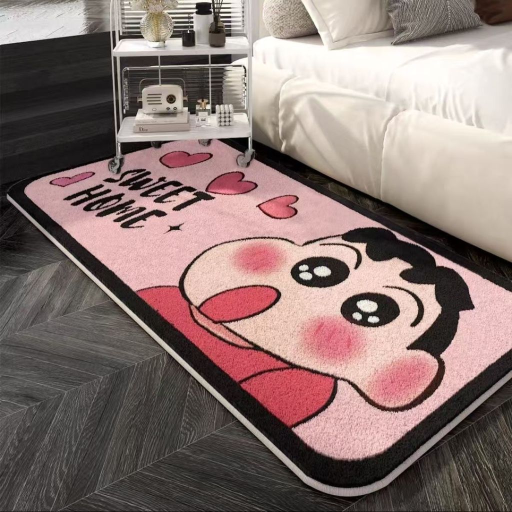 Hoạt Hình Crayon Shin-chan Thảm Cho Phòng Ngủ Phòng Khách Thảm Đầu Giường Phòng Bên Sàn Thảm