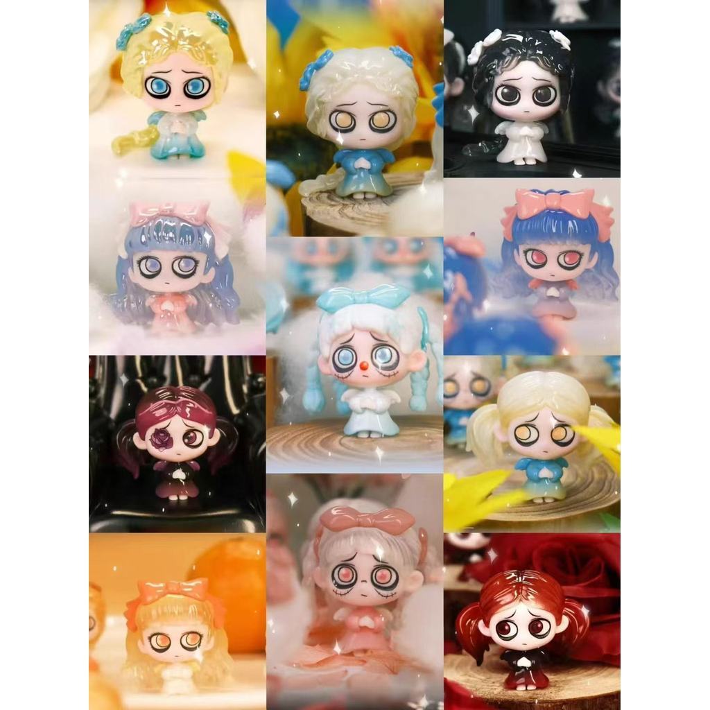 1 Túi 5 Chiếc KIKI V2 Little Little Hợp xướng Series Đậu Mini Hộp Mù