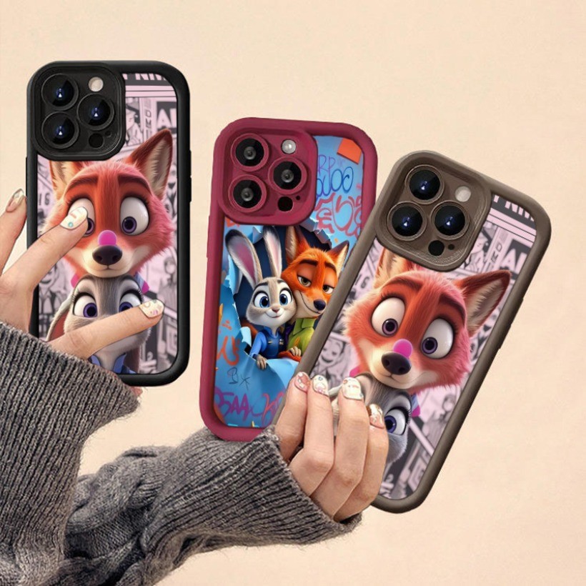 Tương thích với Infinix Smart 9 10 Plus Hot 60i 50i 30i 50 60 Pro + Vỏ điện thoại Zootopia Judy Hopps Nick Silicone Soft Cover