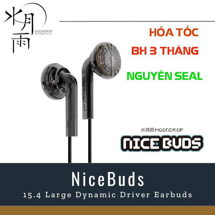 Moondrop Nice Buds - Tai nghe Earbuds Ngon - Bổ - Rẻ đúng nghĩa - Sẵn Hàng - BH 3 tháng | BigBuy360 - bigbuy360.vn