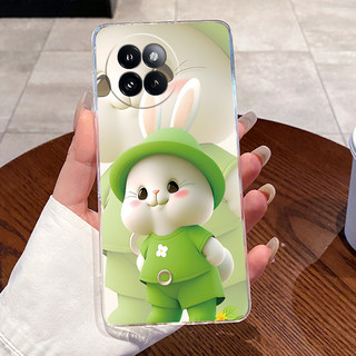 Dành Cho Xiaomi Civi 4 Pro Ốp Lưng Trong Suốt Sang Trọng Dễ Thương Thỏ Tình Yêu Ngộ nghĩnh TPU Mềm Silicon Ốp Lưng Cho Xiaomi 14 Civi 4Pro Ốp lưng