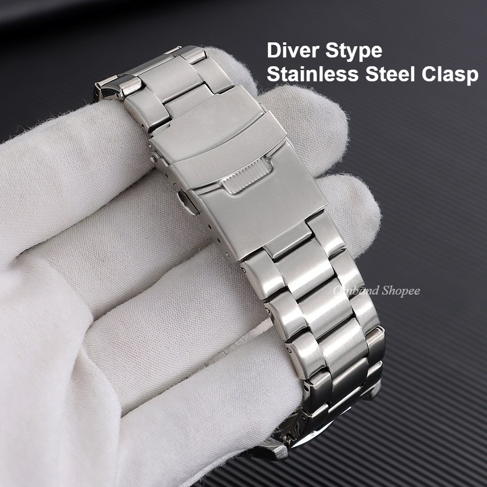 Dây đeo đồng hồ bằng thép không gỉ 20mm 22mm cho SEIKO Diver TUNA Samurai 3 hạt Dây đeo đồng hồ SKX007 SNX Vòng tay dành cho nam nữ Dây đeo cổ tay kim loại