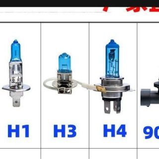 Bóng led siêu sáng 2 màu Vàng, Trắng chân H1, H3, H4, H7, H11 thay zin cho xe máy, ô tô