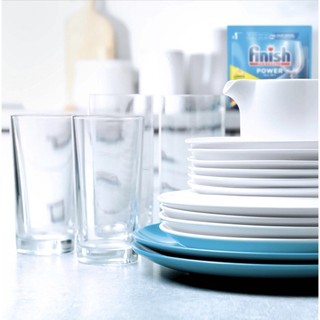 Viên rửa chén bát Finish Power All in 1 túi 24 viên 10 tính năng nhập khẩu Châu Âu chính hãng