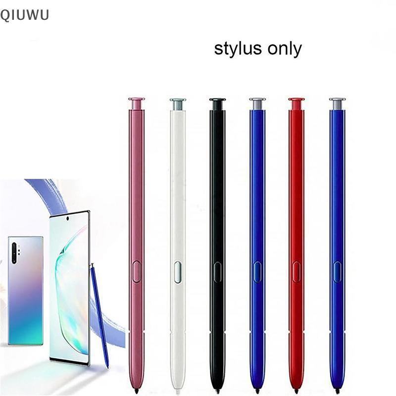 QIUWU 1 Bút cảm ứng áp suất thông minh cho Galaxy Note 10 / Note 10 Plus Pro Bút điện dung hoạt động không có bút S điện thoại di động.