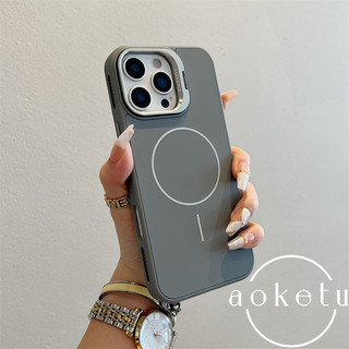 Ốp điện thoại giá đỡ ống kính từ tính silicon mới phù hợp cho iPhone 11 12 13 14 15 16 Pro Max bao gồm tất cả chống rơi, chống bụi bẩn, vỏ cứng silicon tản nhiệt