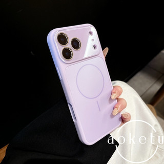 Ốp điện thoại silicon lỏng sang trọng cửa sổ lớn tức thì 17 từ tính phù hợp cho iPhone 13 14 15 16 17 Pro max mờ bao gồm tất cả các ống kính bao gồm vỏ silicon chống rơi