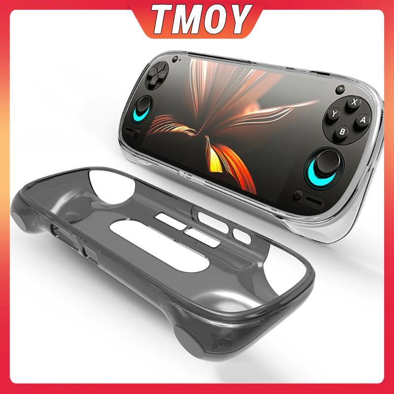 TMOY Cho Retroid Pocket 5 Vỏ Bảo Vệ Cầm Tay Trong Suốt Bảng Điều Khiển Trò Chơi Bảo Vệ Vỏ Mềm Chống Trơn Trượt TMOY