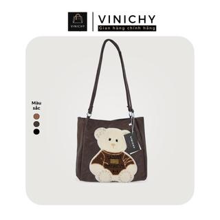 Túi xách nữ đeo vai VINICHY, tote dung tích lớn size 28cm HA850