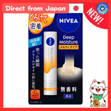 Son dưỡng môi Nivea Deep Moisture Lip Melt Type không mùi