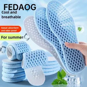 FEDAOG Đế mát mẻ, Đế thấm mồ hôi chống sốc Lưới thoáng khí, Hấp thụ sốc bằng bọt nhớ có độ đàn hồi cao