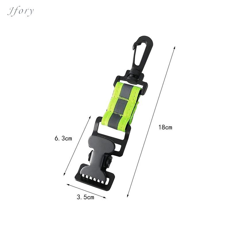 Jfory Găng tay lính cứu hỏa Dây đeo găng tay Người giữ găng tay Nylon Dây đeo găng tay làm việc Lính cứu hỏa