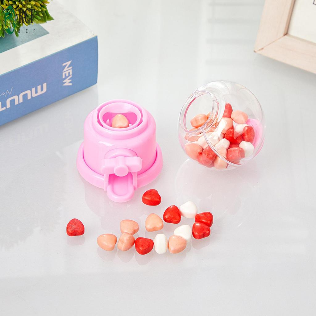 Nhựa Gumball-Máy Đựng Kẹo Cho Trẻ Em Sinh Nhật Toàn Mặt Trăng Đảng Quà Tặng Đồ Chơi