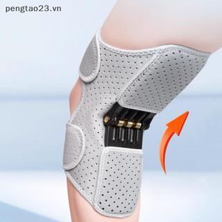 Thiết bị hỗ trợ đầu gối có lò xo điều chỉnh, thoáng khí và chống trượt