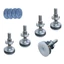 Exhila 4 Đồ Nội Thất Chân Levelers Hỗ Trợ Bộ Chân Có Điều Chỉnh Chiều Dài Cho Các Quận Không Đều Và Sàn Nhà
