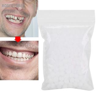 rosestoree Hạt sửa chữa răng tạm thời Thẩm mỹ răng gãy có răng [10g]