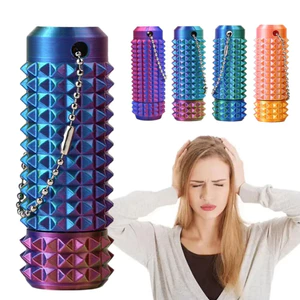 Spiky Cảm Giác Fidget Đồ Chơi, Vòng Bi Xoay 360 Độ Túi Grippie Stim Căng Thẳng Fidget Đồ Chơi, Giảm Mệt Mỏi 3D In Hình Con Lăn Ngón Tay Xoay Móc Khóa