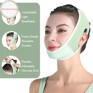 Hodou Mặt Giảm Béo Dây Đeo Giảm Đôi cằm Nâng V Mặt Chống Băng Cho Dây Đeo Mặt Dây Đai Nâng Mặt nạ Hình Bầu Dục Mặt nạ VN
