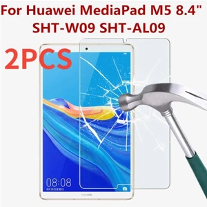1-2 Chiếc HD Bảo Vệ Màn Hình Cho Huawei MediaPad C5 C5e M5 M6 Turbo 8.0 8.4 10.1 10.4 10.8 Kính Cường Lực Bảo Vệ Màn Hình Phim