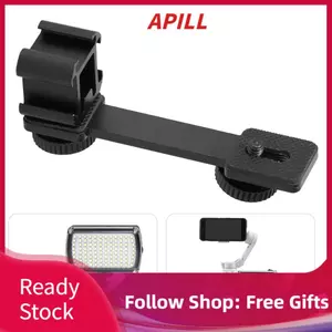 apill Giá đỡ mở rộng bộ ổn định hợp kim nhôm Akozon với đế lạnh cho OM 4 & Osmo Mobile