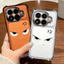 Ốp Điện Thoại, Ốp Lưng Cho Xiaomi 15T PRO, Bảo Vệ Toàn Diện Hoạt Hình, Chống Rơi, Fierce Little Expression Cover, Bảo Vệ Camera Phủ Điện Tử, Làm Bằng Silicon