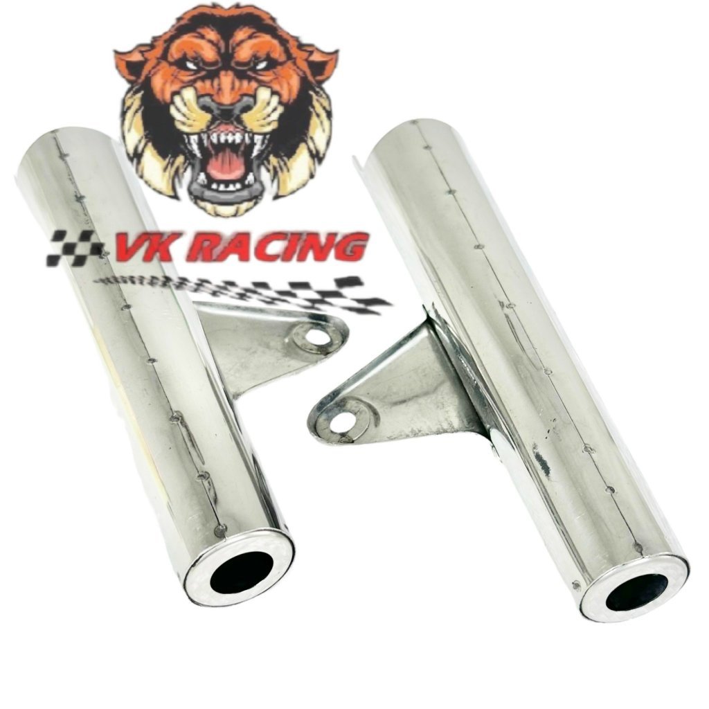 Tai thỏ phuộc trước inox xe 67