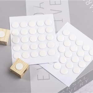 Keo dán hai mặt tròn, miếng dán không dấu vết, keo dán acrylic siêu dính, dùng cho trang trí nhà cửa, đồ thủ công