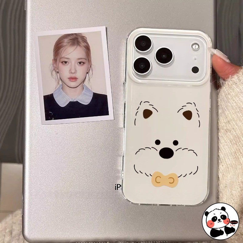 Vỏ Chó Con Dễ Thương Cho Infinix Note 50 50S 40 30 7 Lite Smart 10 9 8 7 6 Pro Plus HD 5 2020 Zero 40 GT 30 Pro 5G 4G Vỏ Kem Hoạt Hình Ins Style Vỏ Điện Thoại