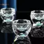 TRTR 50ml Cắt Kim Cương Pha Lê Rượu Ly Vodka Bắn Ly Rượu Whisky Thủy Tinh Tinh Tinh Thần Sake Soju Brandy Trà Cốc VN