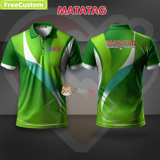 Matatag Áo Sơ Mi Polo Unisex Thoáng Khí Tay Ngắn