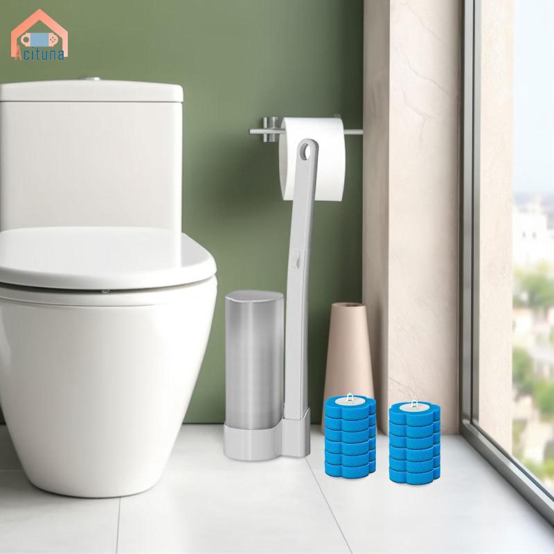 18x Bàn Chải Nhà Vệ Sinh Thay Thế Đầu Bụi Miếng Lót Cho Chậu Rửa Nhà Lau Nhà Bể Bơi