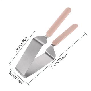 Stainless Steel Cake Slicer Triangle Cake Slicer For Even Slices Stainless Pie Cutter Tool Cake Divider Cutter mueadsyvn