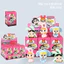 Crybaby × The Powerpuff Girls Blind Box Hình - 9cm Q Phiên Bản Khóc Cho Bé Anime Vinyl Sưu Tập Trang Trí Bàn Làm Việc Quà Tặng