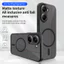 Ốp lưng Xiaomi Poco X8 Pro Vỏ thu hút từ tính màu đen mờ cho Ốp điện thoại Xiaomi Poco X8 Pro 5G