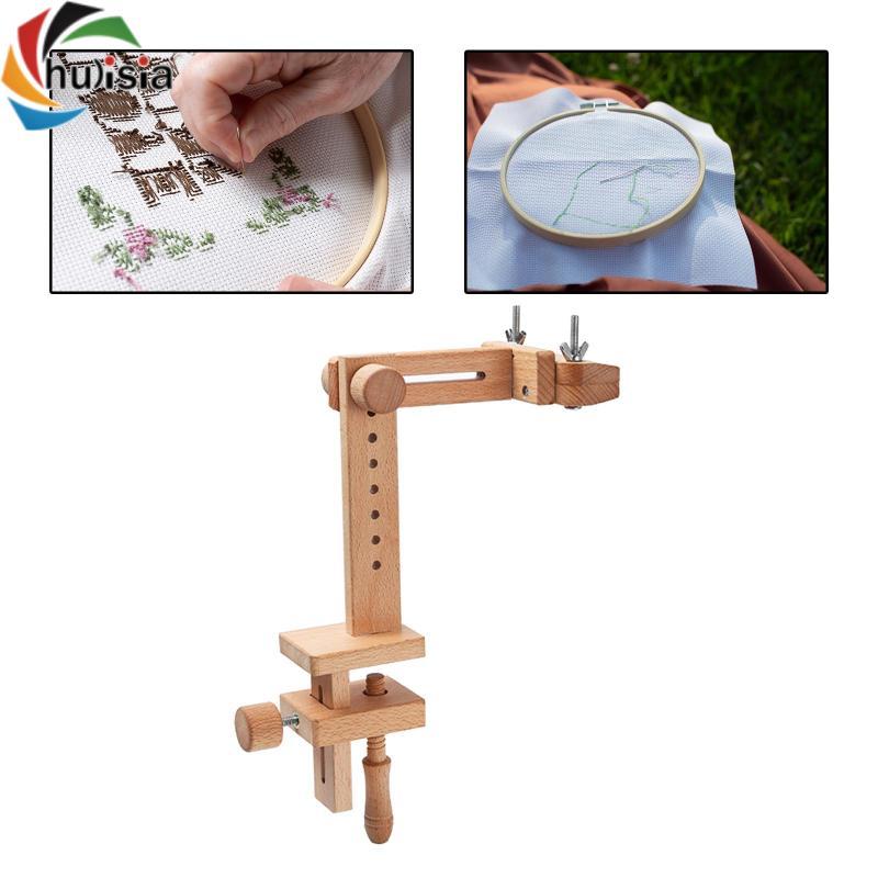 Chalisia Kẹp khâu có thể điều chỉnh, Giá để bàn, Giá đỡ vòng thêu, Dụng cụ may vá, Phụ kiện khâu