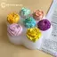 Ge Hoa Khuôn Silicon 3D Hoa Hồng Mẫu Đơn Bánh Sô Cô La Khuôn Nướng Bánh Handmade Nến Xà Phòng Thạch Cao Nhựa Thủ Công Dụng Cụ Làm n
