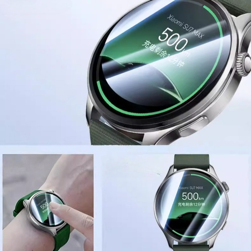 Dành Cho Xiaomi Watch S5 Bảo Vệ Màn Hình Kính Cường Lực HD Trong Suốt Cho Xiaomi watchS5 Chống Trầy Xước Đồng Hồ Thông Minh Chống Thấm Nước Phim Bảo Vệ
