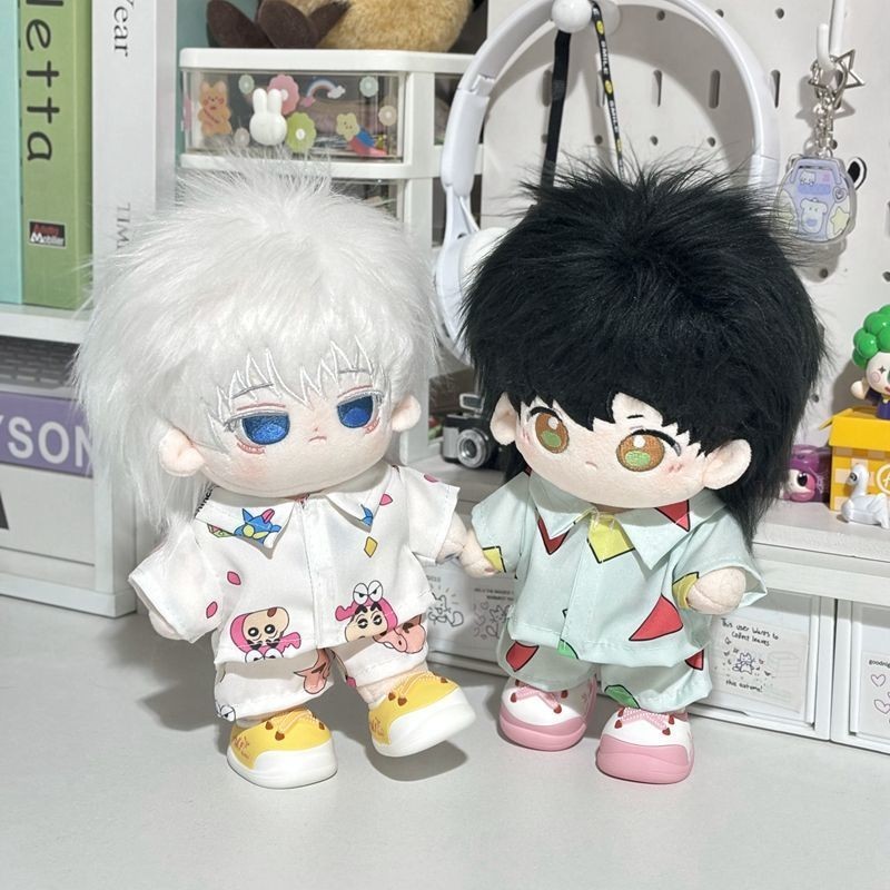 Crayon Shin-Chan Bộ Đồ Ngủ In Hình Búp Bê Cotton 40cm Tư Thế Ngồi 10cm20cm Quần Áo Cho Bé Ichiban Phần Thưởng Trang Phục Phù Hợp Với 4.16
