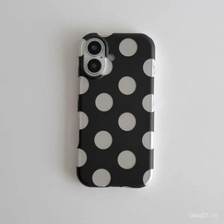 Ốp Điện Thoại Thích Hợp Cho iPhone Tươi Dễ Thương Rỗng Chấm Bi Trong Suốt Thích Hợp Cho iPhone17promax16 Vỏ Mềm 15plus14 Bao Gồm Tất Cả131211Vỏ bảo vệ LWNP