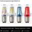 Wildfire Xe Máy Nhiều Màu Sắc Phanh Đèn LED Bàn Đạp Phía Sau Đuôi Đèn 12V Lái Xe Đèn Nước Phanh Nhấp Nháy Cảnh Báo