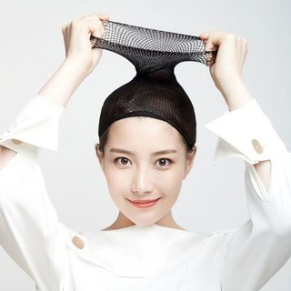 Set 5 Lưới Đội Tóc Giả Wig Cap – Lưới Trùm Tóc Giả Màu Đen Co Giãn Tốt, Ôm Gọn-ALINE
