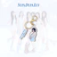 BH2 BABYMONSTER Acrylic Móc Khóa Đơn SUPA DUPA LUV Mặt Dây Chuyền Túi Phụ Kiện Ngôi Sao Ngoại Vi HB2
