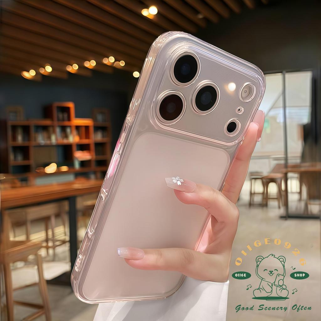 【 Ốp lưng iPhone17 】 Túi khí siêu mỏng chống rơi Vỏ điện thoại iphone17 Pro Max 16 15 14 13 cho vỏ iPhone Vỏ mềm silicon TPU chống sốc