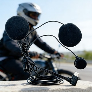 Tai nghe giao tiếp mũ bảo hiểm cao cấp JOJO Micro dành cho mũ bảo hiểm toàn mặt USB Loại C Giảm tiếng ồn